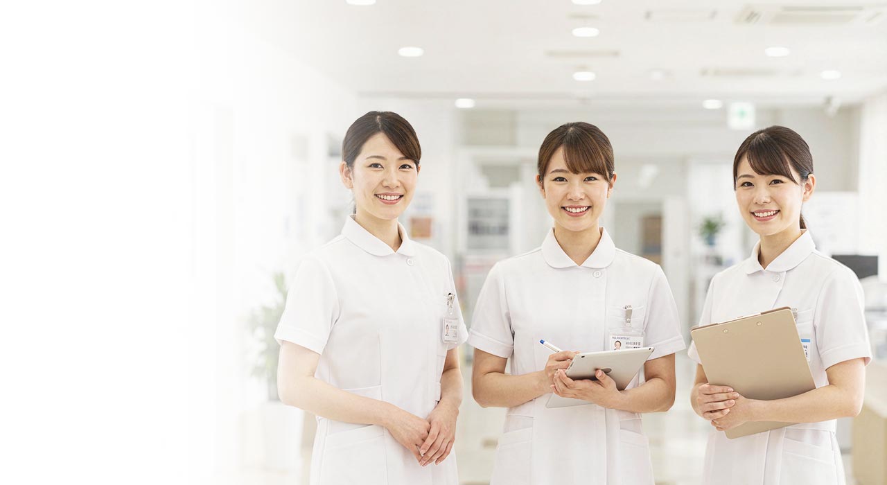 「慈しみの心」を原点に、南港の地に根ざした温もりの医療を目指して。咲洲病院は医療療養病床135床 障害者一般病床16床の病院です。